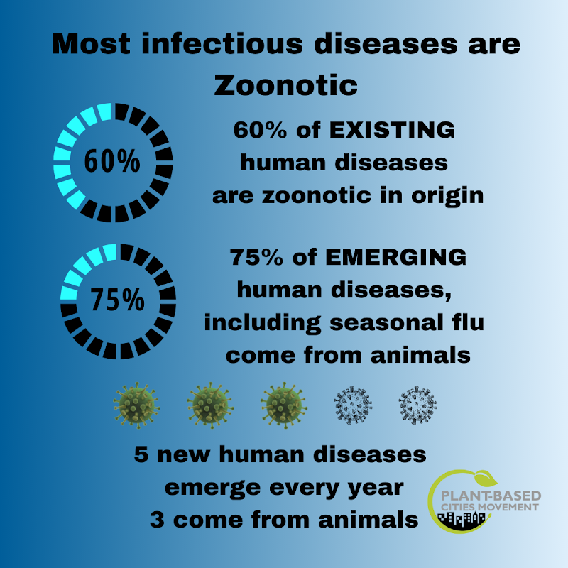 Most infectious diseases are zoonotic